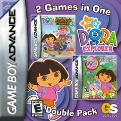Nintendo Game Boy Advance (GBA) Dora The Explorer Double Pack [Loose Games/System/Item]